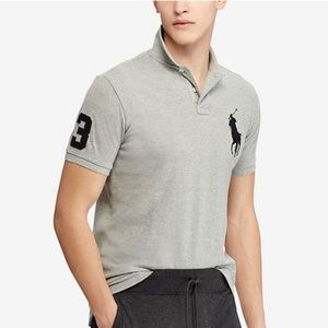 Ralph Lauren Polo Mens Big Pony Polo Shirt Size L